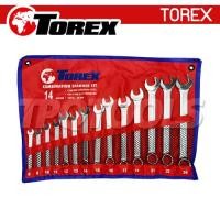 ราคา ชุดประแจแหวนข้างปากตาย (มิล) TPQ-TRCBS14 (SKU : TOREX สินค้าจากประเทศเยอรมัน TPQ-TRCBS14) (152940)