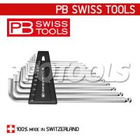 ราคา PB212ZLH ประแจหกเหลี่ยมหัวบอลยาวชุด NO.212ZLH ขนาด 3/32"-5/16" (SKU : PB SWISS TOOLS สินค้าแท้จากสวิตเซอร์แลนด์ PB212ZLH) (155439)