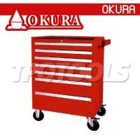 ราคา OK-TC-X7 ตู้เครื่องมือมีลิ้นชักพร้อมล้อ 7 ชั้น (SKU : OKURA สินค้าแท้จากไต้หวัน OK-TC-X7) (159919)