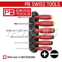 ราคา PB8244 ไขควงชุด 6ตัวชุด แบน+แฉก+แผงแขวน (SKU : PB SWISS TOOLS สินค้าแท้จากสวิตเซอร์แลนด์ PB8244) (160484)