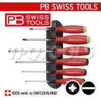 ราคา PB8245 ไขควงชุด 6ตัวชุด แบน+PZ+แผงแขวน (SKU : PB SWISS TOOLS สินค้าแท้จากสวิตเซอร์แลนด์ PB8245) (160485)