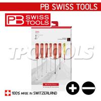 ราคา PB1575CBB ไขควงชุด 7ตัว (แบน/แฉก/ลองไฟ)+กล่องกระดาษรุ่นใหม่ (SKU : PB SWISS TOOLS สินค้าแท้จากสวิตเซอร์แลนด์ PB1575CBB) (160481)
