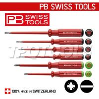 ราคา PB5543 ชุดไขควงกันไฟ 1000V 6ตัวชุด แบน+PZ (SKU : PB SWISS TOOLS สินค้าแท้จากสวิตเซอร์แลนด์ PB5543) (160483)