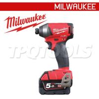 ราคา M18FID-502C (018265015) ไขควงกระแทกไร้สาย 18V แบตเตอรี่ 5 แอมป์อาว x 2 ก้อน (SKU : MILWAUKEE เครื่องมือไฟฟ้า M18FID-502C (018265015)) (170987)