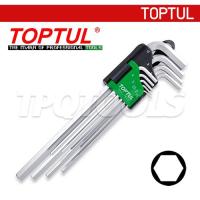 ราคา GAAL0912 ประแจหกเหลี่ยมหัวตัด (ยาวพิเศษ) ขนาด 1.5-10 มม.(9 ตัวชุด) TOPTUL (SKU : TOPTUL สินค้าแท้จากโรงงานผู้ผลิต GAAL0912) (171531)