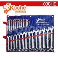 ราคา KCH08S26 ชุดประแจแหวนข้างปากตาย ( 26 ตัวชุด ) (SKU : KOCHE สินค้าแท้จากโรงงาน KCH08S26) (154888)