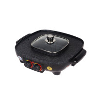 ราคา MITSUMARU เตาปิ้งย่างอเนกประสงค์ 2 in 1 พร้อมหม้อสุกี้ชาบู 2 ช่อง (ทรงเหลี่ยม) MC-14 รับประกัน1ปีฟรี!! (823470258)