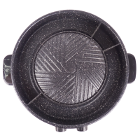 ราคา MITSUMARUกระทะบาร์บีคิว14นิ้วรุ่น AP-EG51ร้อนไวมีปุ่มปรับความร้อนช้ายขวาปิ้งย่างเเละต้มระยะรับประกัน1ปี (17321260525)