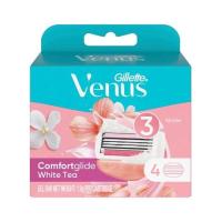 ราคา ยิลเลตต์ วีนัส ใบมีดโกน รุ่นคอมฟอร์ทไกลด์ ไวท์ ที แพ็ค 4 ชิ้น Gillette Venus Comfortglide White Tea Razor Blade Pack 4 (6406c50ecc763455be5e7db2)