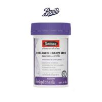 ราคา สวิสเซ คอลลาเจน + เกรปซีด 60เม็ด Swisse Collagen Grape Seed 60Tab (66b2f17d1a1d4b6b2aad9d2d)