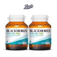 ราคา แบลคมอร์ส ฟิช ออย มินิ 60เม็ด แพ็คคู่ Blackmores Fish Oil Mini 2X60Cap (66b2f17e1a1d4b6b2aadb3bb)