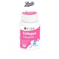 ราคา ผลิตภัณฑ์เสริมอาหาร คอลลาเจน ไดเปปไทด์ ซี (ตราวีด้า) Collagen Dipeptide C Dietary Supplement Product (Vida Brand) (66becefd7ceaa18699733b58)