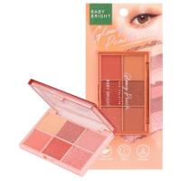ราคา เบบี้ไบร์ท โกลว์วี่พีชอายพาเลท 0.7g x 6สี Baby Bright Glowy Peach Eye Palette 0.7g x 6Colors (63a14193f258005da96533b1)