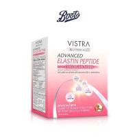 ราคา วิสทร้า นูทริบิวท์ แอดวานซ์ อีลาสติน เปปไทด์ พลัส คอลลาเจน 5000 มก. Vistra Elastin Plus Collagen 5000Mg (66d95e2eeedfc6c7bf65b6bc)