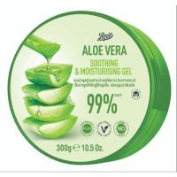 ราคา บู๊ทส์ อโลเวร่า ซูทติ้ง แอนด์ มอยเจอร์ไรซิ่ง เจล 300 กรัม (เจลว่านหางจระเข้) Boots Aloe Vera Soothing & Moisturising Gel 300G (676e196a1fd6011b1df3425c)