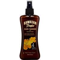 ราคา ฮาวายเอี้ยน โทรปิค ดาร์ค แทน??? ออยล์ ซันสกรีน สเปรย์ SPF4 Hawaiian Tropic Dark Tanning Oil Sunscreen Spray SPF4 (5fdb169e681405762889a563)