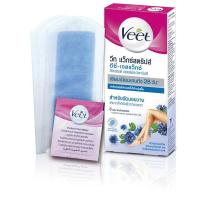 ราคา วีท แว๊กสตริปส์ สูตรอัลมอลล์ และวิตามินอี Veet Wax Strips Almond Oil & VIT E 6 Sheetes + 1 Sachet (60a36c41be6d1f3621ebe90c)