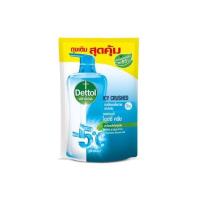 ราคา เดทตอล เจลอาบน้ำ ไอซ์ซี่ ครัช สีฟ้า ชนิดถุงเติม 370 กรัม Dettol Shower Gel Icy Crushed Refill 370 mL (660fb3ce173317c93c5fa208)