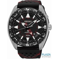 ราคา นาฬิกาข้อมือ SEIKO Prospex GMT Kinetic Black Cushion-Shaped[SUN049P2]