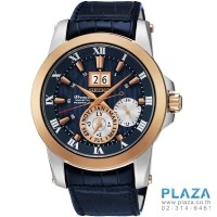 ราคา นาฬิกาข้อมือ SEIKO Premier Kinetic Perpetual Calendar (Blue)[SNP126]