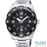 ราคา นาฬิกาข้อมือ SEIKO 5 Sports Countdown Automatic (Black)[SRPB81K1]