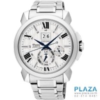 ราคา นาฬิกาข้อมือ SEIKO Premier Kinetic Perpetual The one (White Dial)[SNP139P1]