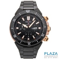 ราคา นาฬิกาข้อมือ SEIKO Transocean Chronograph Ceramic Automatic 200m (Black)[SBEC002J]