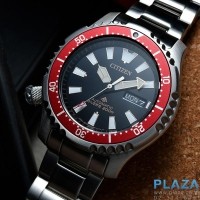 ราคา นาฬิกาข้อมือ CITIZEN PROMASTER ASIA Edition 2019 (Black-Red Wine)[NY0091-83E]