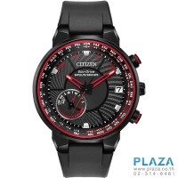 ราคา นาฬิกาข้อมือ Citizen Satellite Wave GPS F150 (Red Rubber)[CC3079-11E]