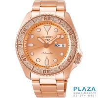 ราคา นาฬิกาข้อมือ SEIKO NEW 5 Sports Automatic (Pink Gold)[SRPE72K]