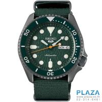 ราคา นาฬิกาข้อมือ SEIKO NEW 5 Sports Automatic (Green-Nato)[SRPD77K]