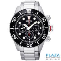 ราคา นาฬิกาข้อมือ SEIKO Prospex Solar Diver Chronograph [Black dial][SSC779P]