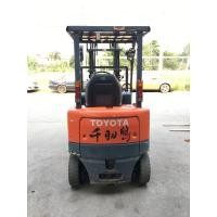 ราคา รถยกไฟฟ้า แบบนั่งขับ ยี่ห้อ TOYOTA รุ่น 6FBL15 ยกน้ำหนัก ขนาด 1.5 ตัน เสาสูง 3 เมตร เกียร์ Auto ยางตัน (มือสอง) (354188102)