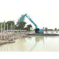 ราคา รถแม็คโครโป๊ะ รถแบคโฮบูมยาว พร้อมโป๊ะให้เช่า 087-1057599 (มือหนึ่ง) (3904361)