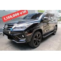 ราคา 2017 TOYOTA FORTUNER 2.8 TRD SPORTIVO 4WD เกียร์AUTO สีดำ (มือสอง) (360609389)