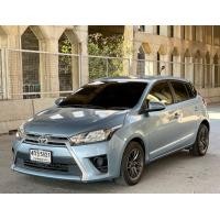 ราคา Toyota Yaris 1.2E เกียร์ออโต้ ปี2014 สีฟ้า รถเก๋งEcocar สภาพนางฟัา (มือสอง) (360736156)