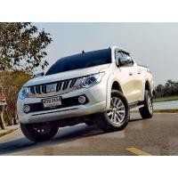 ราคา Mitsubishi TRITON DOUBLECAB 2.4 ดีเซล GLS PLUS NAVI MT สีขาวมุข (มือสอง) (360877647)