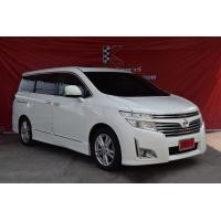 ราคา Nissan Elgrand 2.5 ปี 2011 High-Way Star Wagon AT สีขาว รถเก่งมือสอง สวย สภาพดี (มือสอง) (360953826)