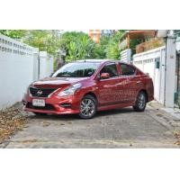 ราคา Nissan Almera 1.2 E Sportech ปี 2018 สีแดง ไมล์น้อย ผ่อนสบาย ฟรีดาวน์ มือเดียว (มือสอง) (360978815)