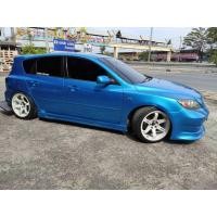 ราคา 2009 Mazda3 สีฟ้า มาสด้า 3 สีฟ้า 1.6 ตัว Top Navigator ชุดแต่งอเมกา รถเก๋งสภาพสวย (มือสอง) (360976412)
