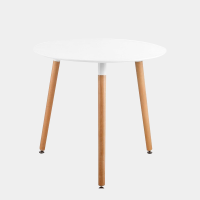 ราคา ICONIC Furniture โต๊ะทรงกลมขาบีช รุ่น ST-132C (8473)