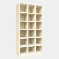 ราคา ICONIC Furniture ตู้ล็อคเกอร์โล่ง 18 ช่อง รุ่น LK-L18 (12676)