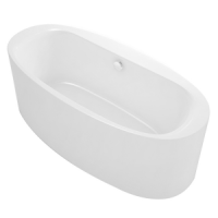 ราคา อ่างอาบน้ำอะคริลิคแบบตั้งลอยทรงรี รุ่น ซันสทรัค - DP CERAMIC (120451)