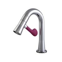 Cotto ก๊อกเดี่ยวอ่างล้างหน้าพร้อมไฟ LED รุ่น Soft Paddle CT1301C43
