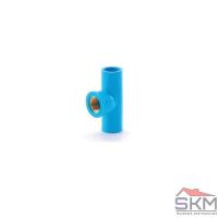ราคา สามทางเกลียวในทองเหลือง – หนา PVC ตราช้าง 1/2"
