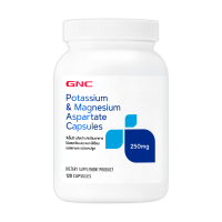 ราคา GNC Potassium & Magnesium 120 Capsules