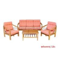 ราคา ชุดรับแขกไม้สัก ขาคู่