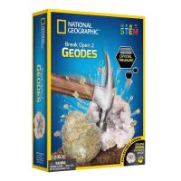 ราคา NATIONAL GEOGRAPHIC 2 PC BREAK YOUR OWN GEODE KIT ค้นหาสมบัติคริสตัล (NG120029720000)