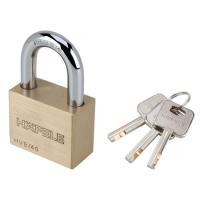 ราคา HAFELE กุญแจคล้องสายยูทองเหลือง 40 มม. - 21 mm. (482.01.980)