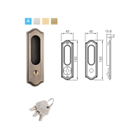 ราคา HAFELE มือจับประตูซิงค์อัลลอยด์ พร้อมอุปกรณ์ล็อคประตูบานเลื่อน รุ่นมาตรฐาน (ประตูทางเข้า) แบบ A - สีทองเหลืองรมดำ (499.65.041)